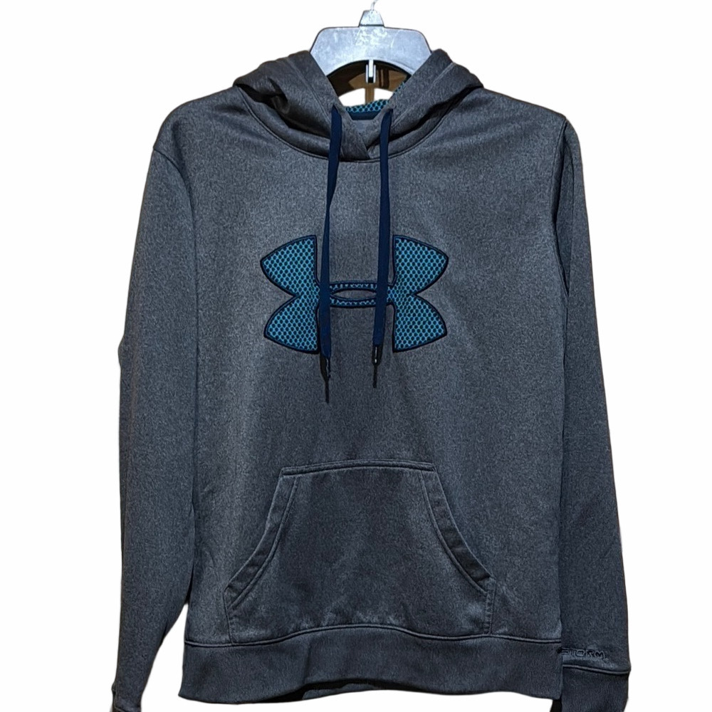 Under Armour Gray Blue Performance Sweater